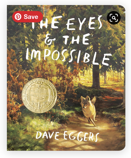 Image of book cover for The Eyes & The Impossible by Dave Eggers